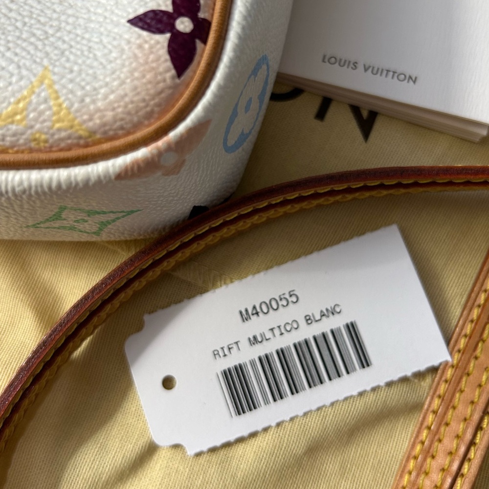 Louis Vuitton Rift Multicolore Takashi Murakami Limited Edition White Crossbody - Picture 16 of 16